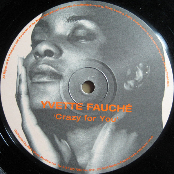 Yvette Fauché* - Crazy For You (12", Promo)