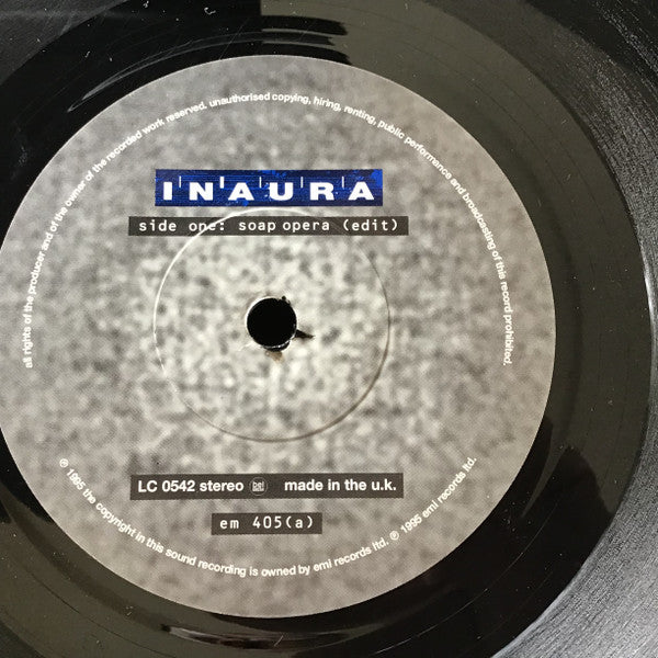 Inaura - Soap Opera (7", Single)