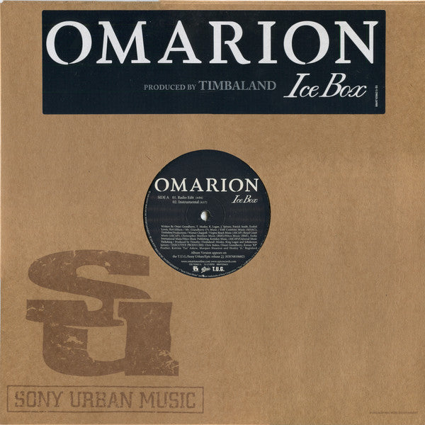 Omarion - Ice Box (12"", Promo)