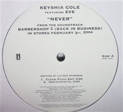 Keyshia Cole feat. Eve (2) - Never (12"", Promo)