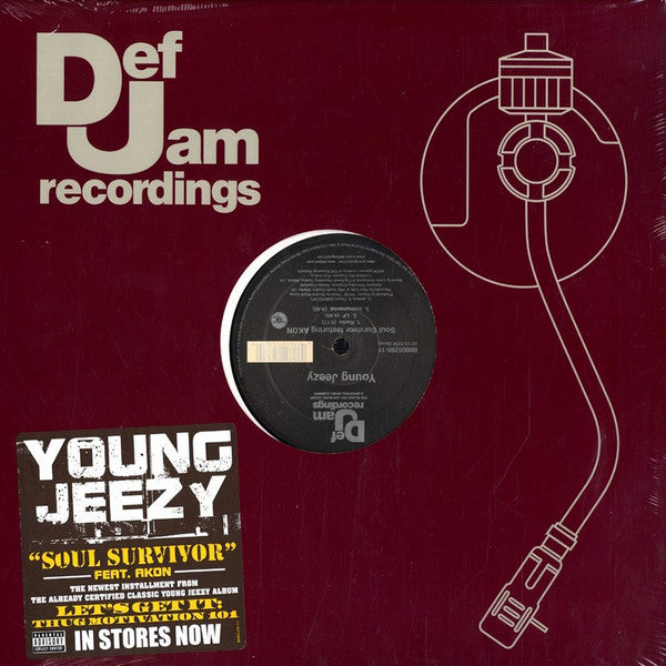 Young Jeezy - Soul Survivor (12", Single)