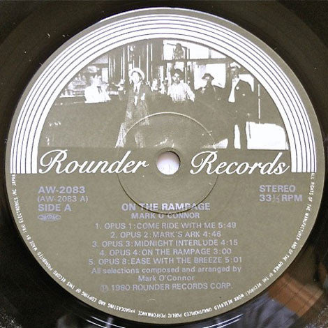 Mark O'Connor - On The Rampage (LP, Album)