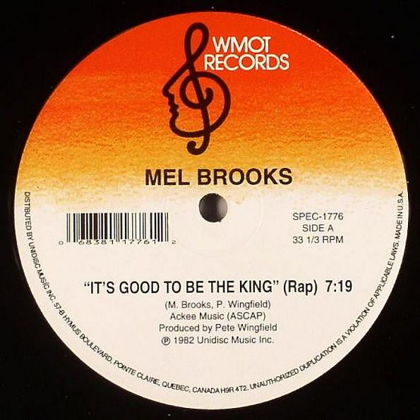 Mel Brooks - It's Good To Be The King (12"", RE)