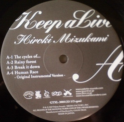Hiroki Mizukami - Keep Alive (2xLP, Album, Ltd)