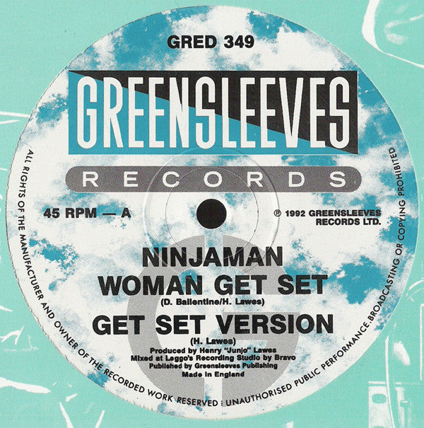 Ninjaman / Yellowman - Woman Get Set / You'll Lose A Good Thing (12"")