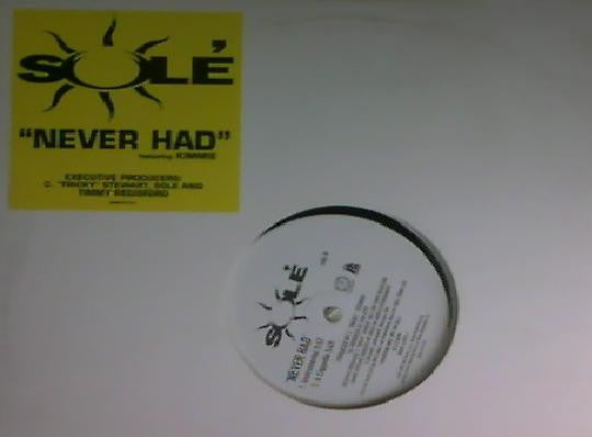 Solé - Never Had (12"")