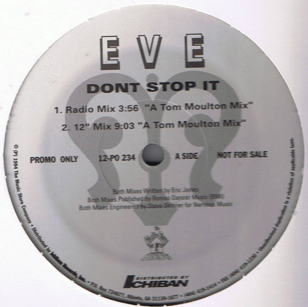 Eve (25) - Don't Stop It (12"", Promo)