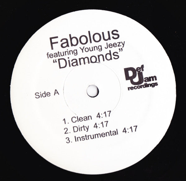 Fabolous - Diamonds / Return Of The Hustle(12", Single)