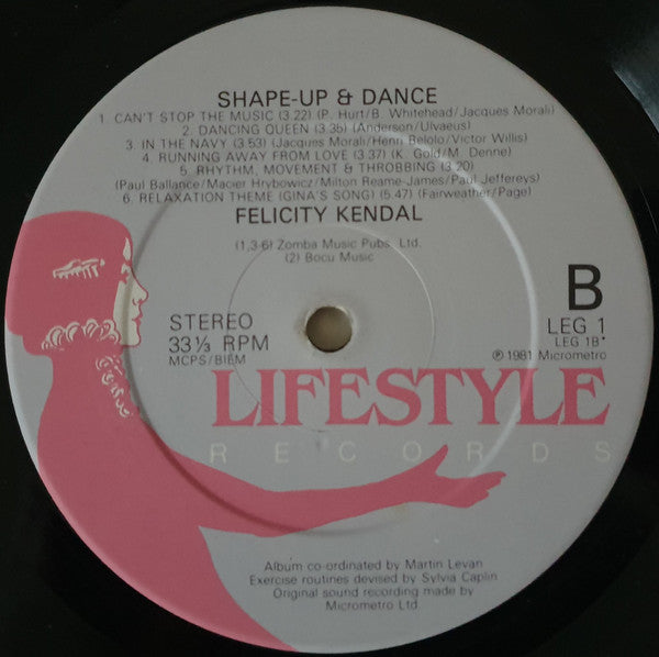 Felicity Kendal - Shape Up And Dance With Felicity Kendal (LP)
