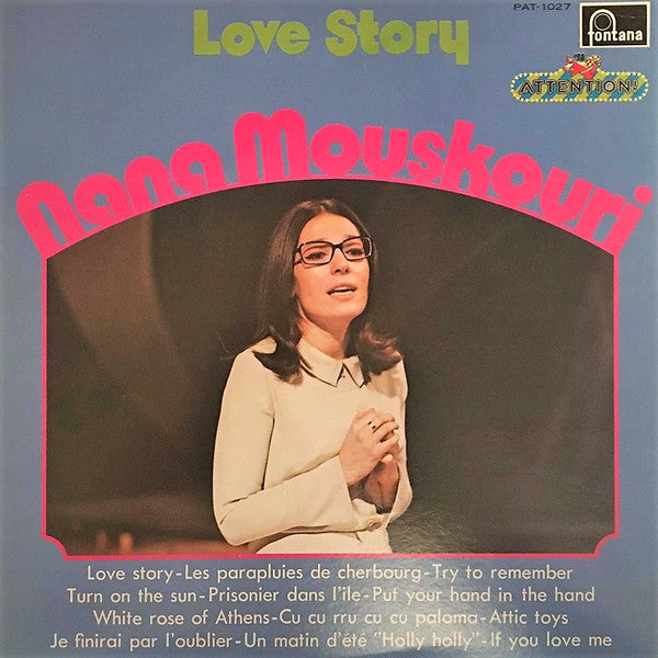 Nana Mouskouri - Love Story (LP, Comp)