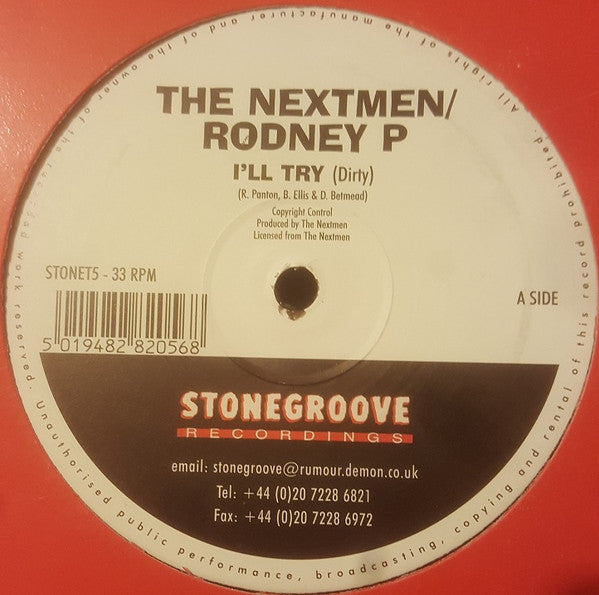 The Nextmen / Rodney P - I'll Try (12"")