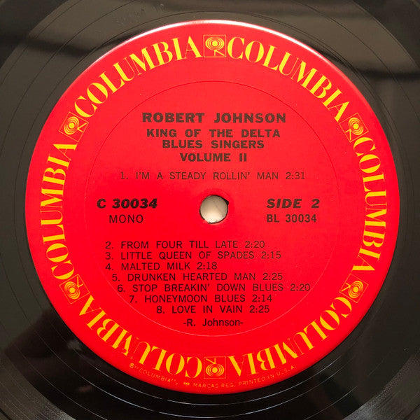 Robert Johnson - King Of The Delta Blues Singers Vol. II(LP, Comp, ...