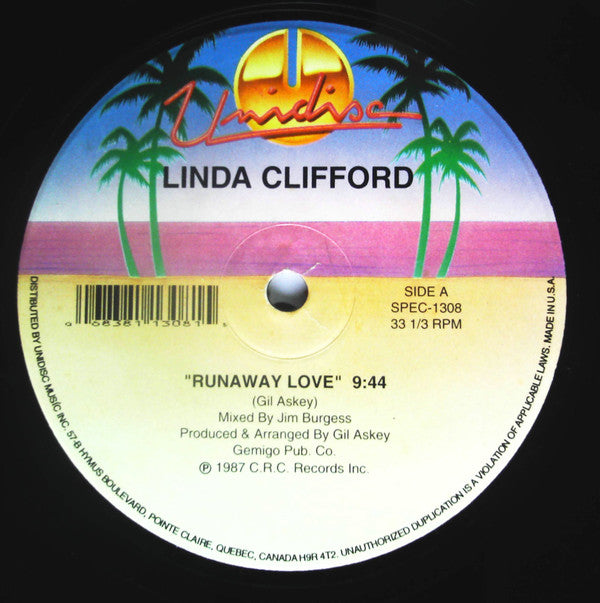 Linda Clifford - Runaway Love (12"", M/Print, RE)