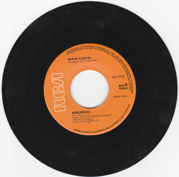 Irwin Kostal - The Sound Of Music (7"")