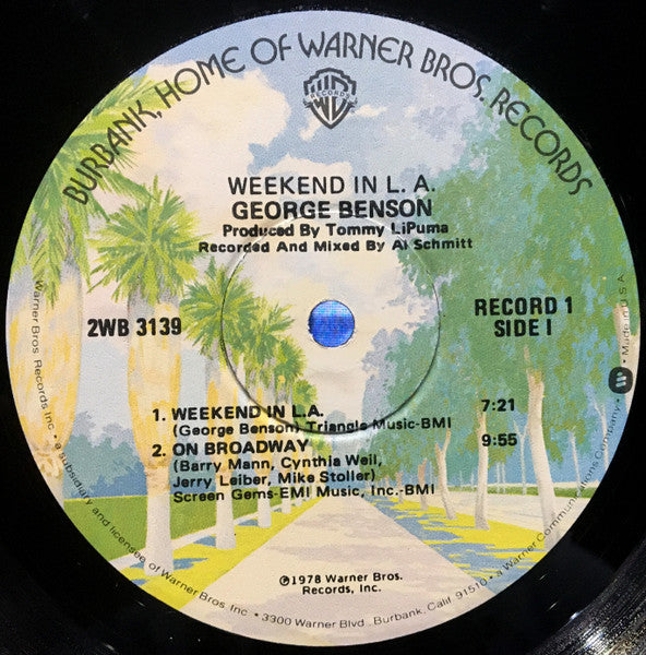 George Benson - Weekend In L.A. (2xLP, Album, Jac)