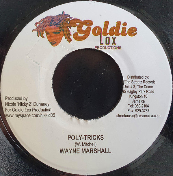 Wayne Marshall / Baby G (3) - Poly-tricks / Dem Nuh Ruff Like Me (7"")