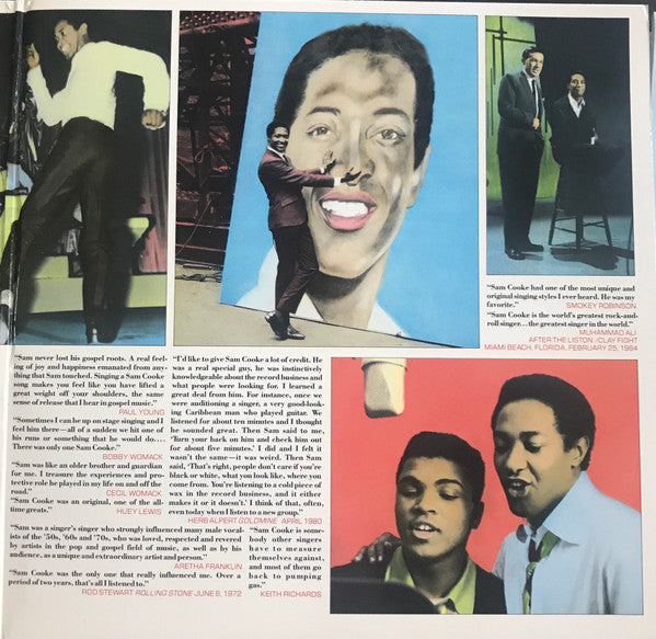 Sam Cooke - The Man And His Music (2xLP, Comp, RM, Ind)