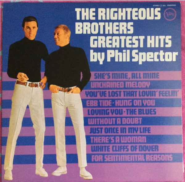 The Righteous Brothers - Greatest Hits by Phil Spector. (LP, Comp, RE)