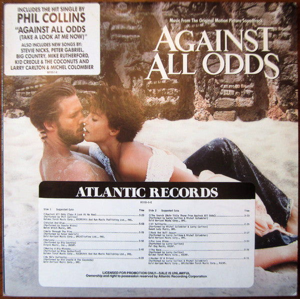 Various - Against All Odds (Music From The Original Motion Picture ...