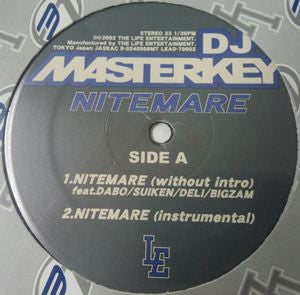 DJ Masterkey - Nitemare / No Chaser (12"")