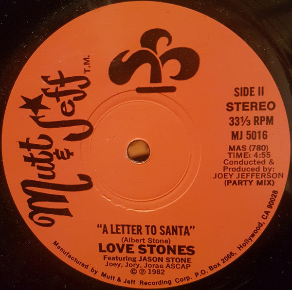 Love Stones - A Letter To Santa (12"")