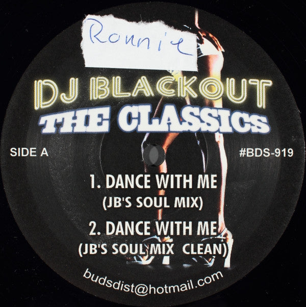 DJ Blackout (2) - The Classics (12")