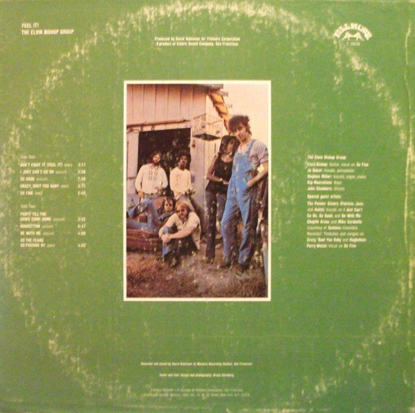 The Elvin Bishop Group - Feel It! (LP, Album, San)