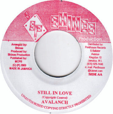 Nitty Kutchie / Avalanch (4) - Love Is A Gamble / Still In Love (7"")