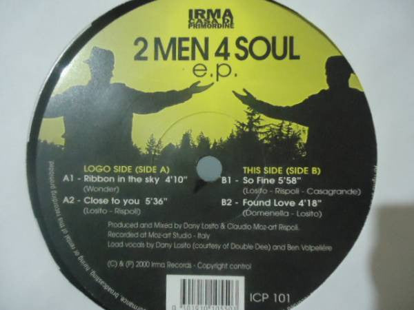 2 Men 4 Soul - E.P. (12"", EP, Ltd)