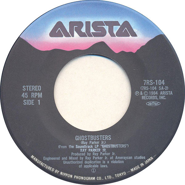 Ray Parker Jr. - Ghostbusters (7"", Single)