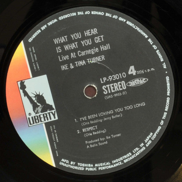 Ike & Tina Turner - ""What You Hear Is What You Get"" - Live At Car...
