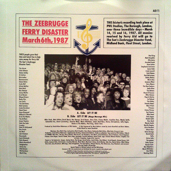 Ferry Aid - Let It Be (12"", Single)