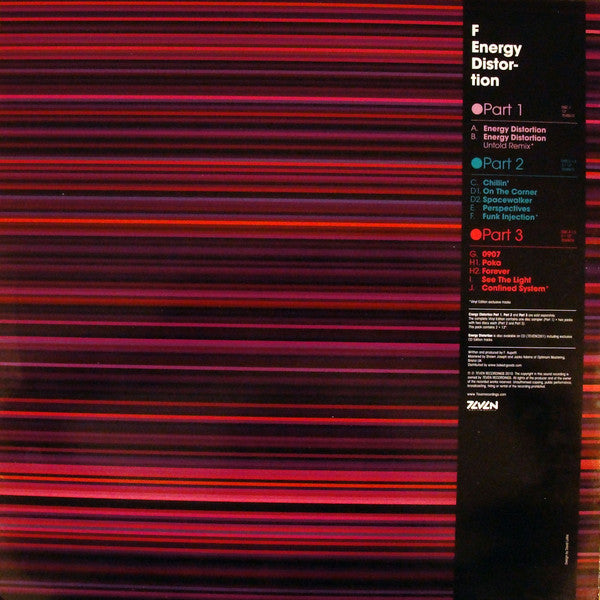 F (10) - Energy Distortion - Part 3 (2x12"")