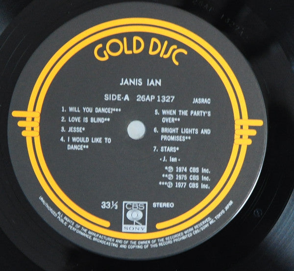 Janis Ian - Gold Disc (LP, Comp)