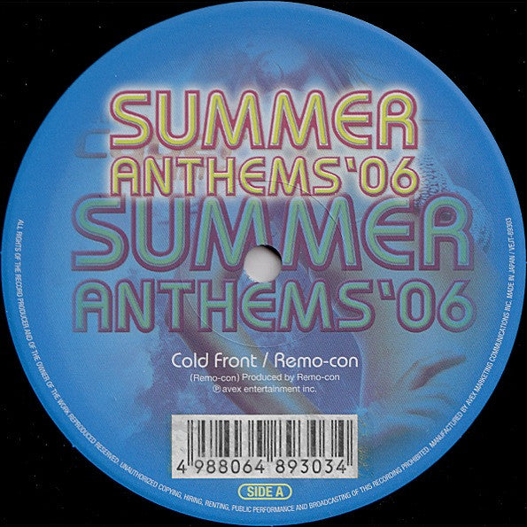 Remo-con* / System F - Velfarre Cyber Trance Summer Anthems '06 (12"")