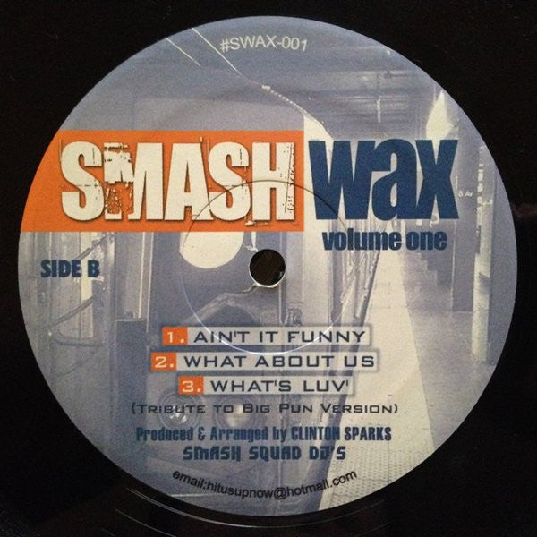 Clinton Sparks - Smash Wax Volume One (12"")