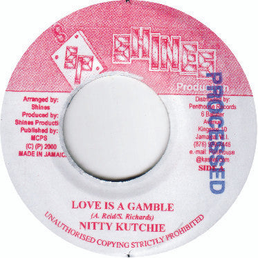 Nitty Kutchie / Avalanch (4) - Love Is A Gamble / Still In Love (7"")