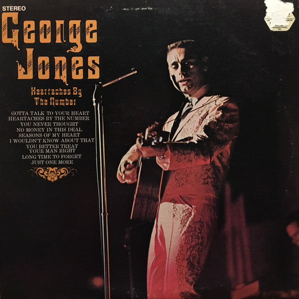 George Jones (2) - Heartaches By The Number (LP, Comp)