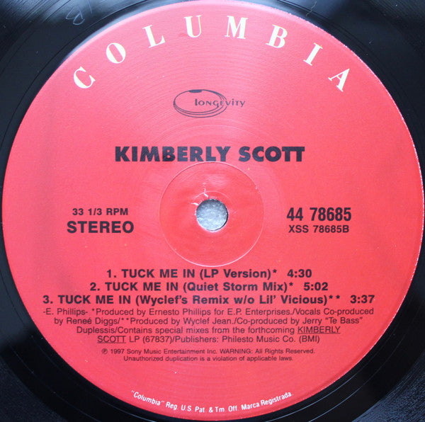 Kimberly Scott - Tuck Me In (12"")