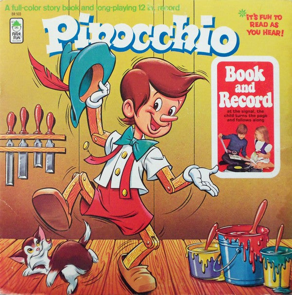 The Peter Pan Players* - Pinocchio (LP, Album, Gat)