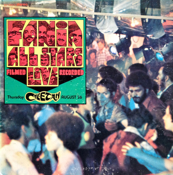 Fania All-Stars* - ""Live"" At The Cheetah (Vol. 1) (LP, Album, Son)