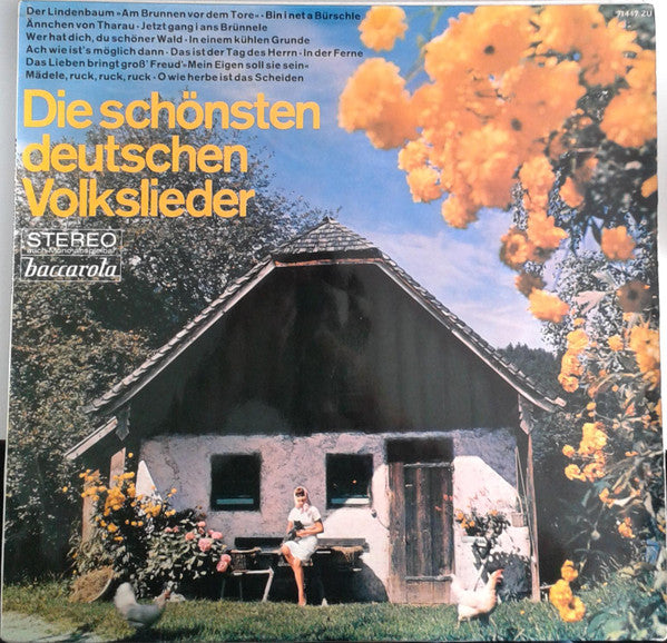 Der Gehrung-Chor*, Der Stuttgarter Lehrergesangverein* - Die Schönsten Deutschen Volkslieder (LP)