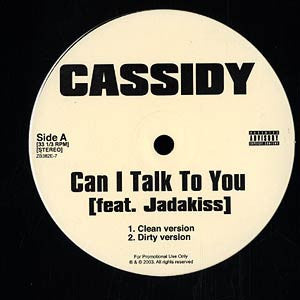 Cassidy (3) - Can I Talk To You / Take It (12"", Promo)