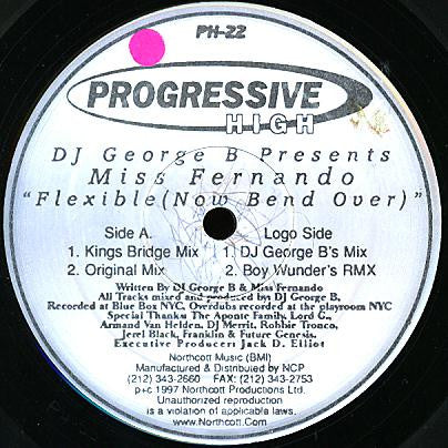 DJ George B* Presents Miss Fernando - Flexible (Now Bend Over) (12"")