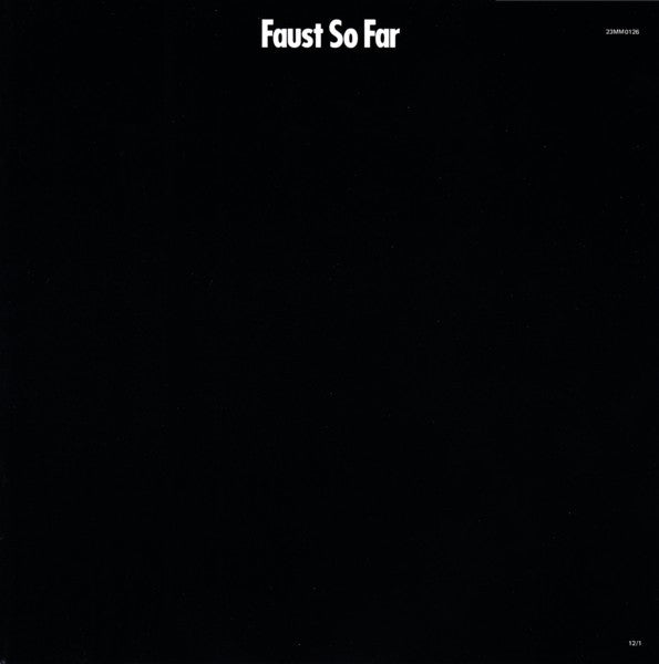 Faust - So Far (LP, Album, RE)