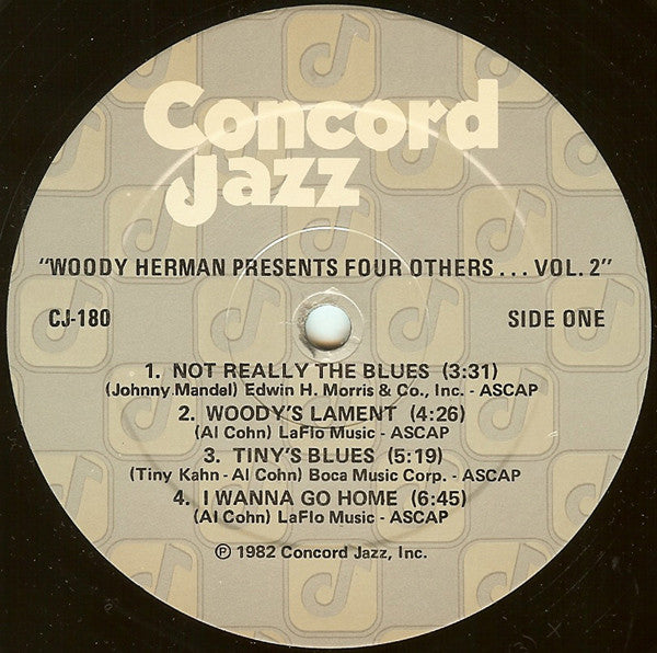 Woody Herman - Presents Volume 2 ...Four Others (LP, Album)