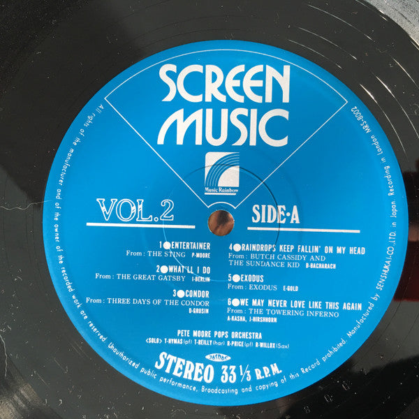 Pete Moore Pops Orchestra* - Screen Music Vol. 2 (LP)