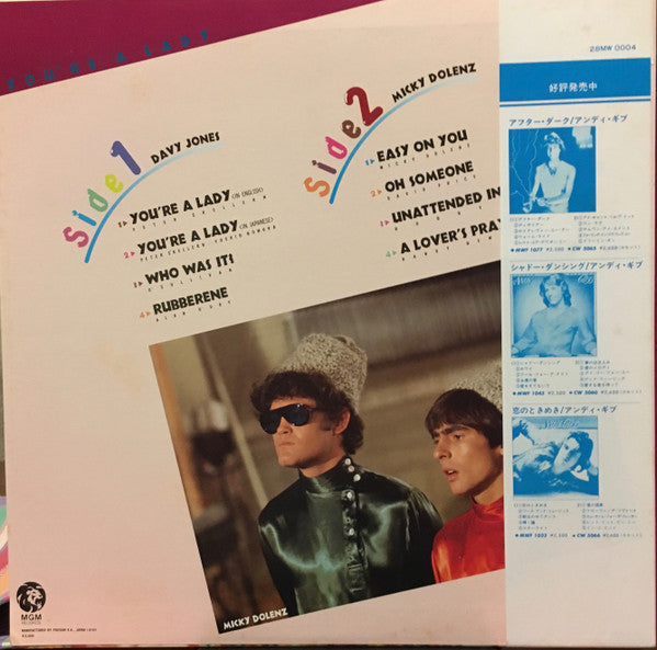 Davy Jones, Micky Dolenz - You're a Lady (LP, Comp)