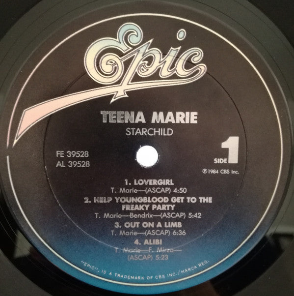 Teena Marie - Starchild (LP, Album, Pit)