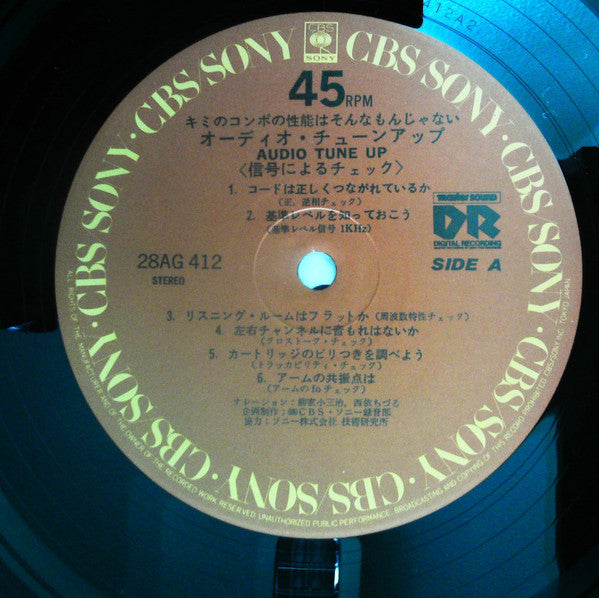 No Artist - Audio Tune Up (LP)